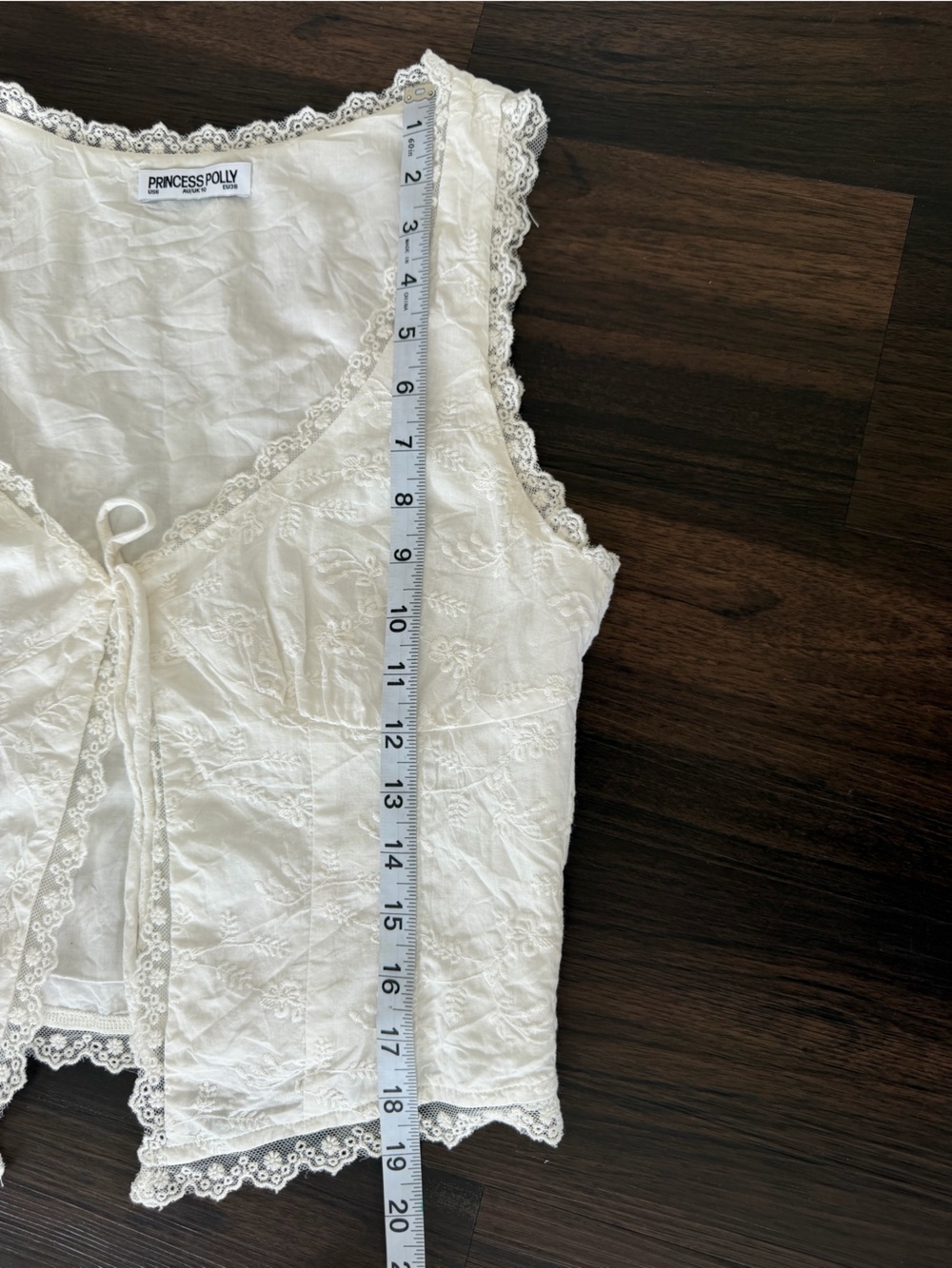 Princess Polly Dorothea Broderie Set Lace Embroidered Set Skirt NWT 6 Coquette - Picture 7 of 8